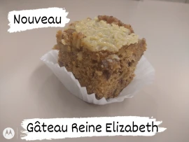 gateau reine elisabeth