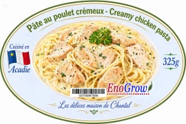 Pâtes crèmeuses au Poulet